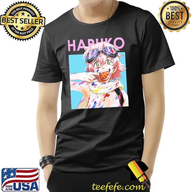 Haruko haruhara card anime flcl fooly cooly shirt
