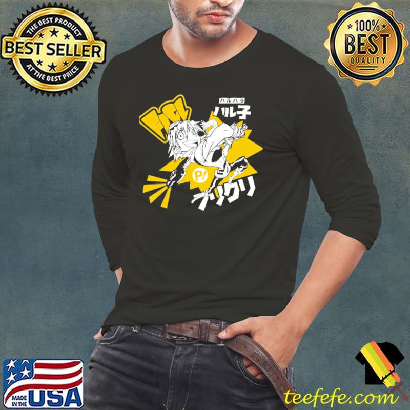 Haruko star design flcl fooly cooly s Long Sleeve Tee Haruko star design flcl fooly cooly s Long Sleeve Tee