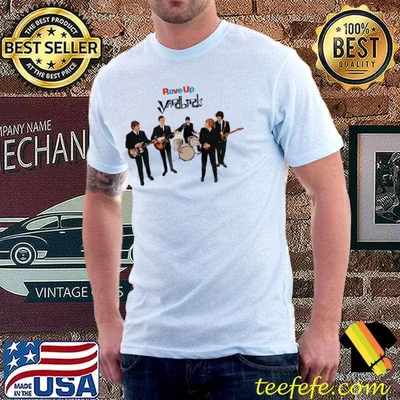 Having a rave up with the yardbirds shirt