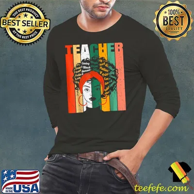 Hbcu Black History Month African American Awesome Teacher Vintage T-Shirt