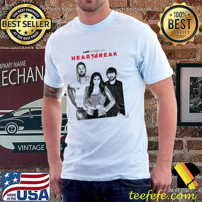 Heart breaks album lady antebellum lady a shirt