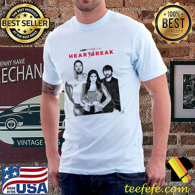 Heart breaks album lady antebellum lady a shirt