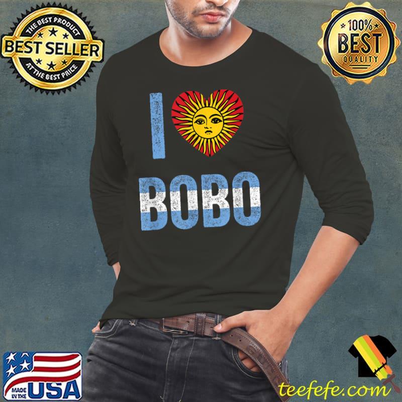 I Heart Bobo Qué Mira Bobo Soccer Symbol Worldcup Football T-Shirt
