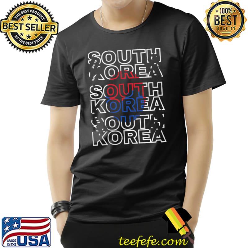 I support south Korea Football team south Korea supporter world cup shirt