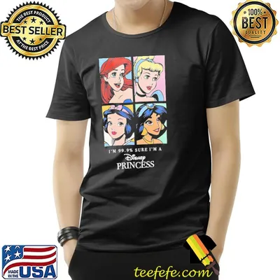 I'm 99 percent sure I'm a disney princess cinderella snow white jasmine ariel classic shirt