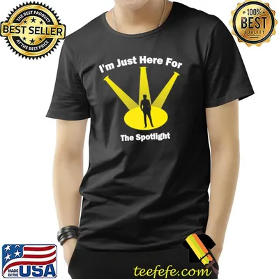 I'm just here for the spotlight rama nerd classic shirt
