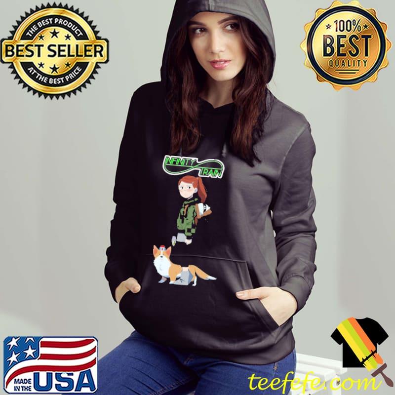 Infinity train tulip olsen and her corgI classic s Hoodie Infinity train tulip olsen and her corgI classic s Hoodie