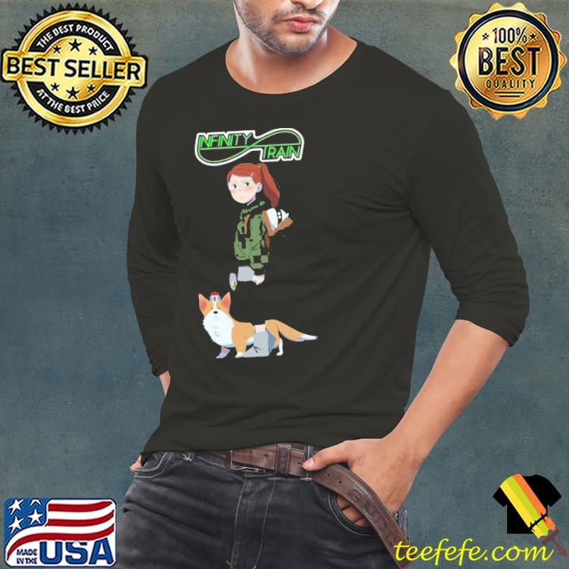 Infinity train tulip olsen and her corgI classic s Long Sleeve Tee Infinity train tulip olsen and her corgI classic s Long Sleeve Tee