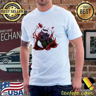 Inspired jjk jujutsu kaisen gojo satoru cat shirt