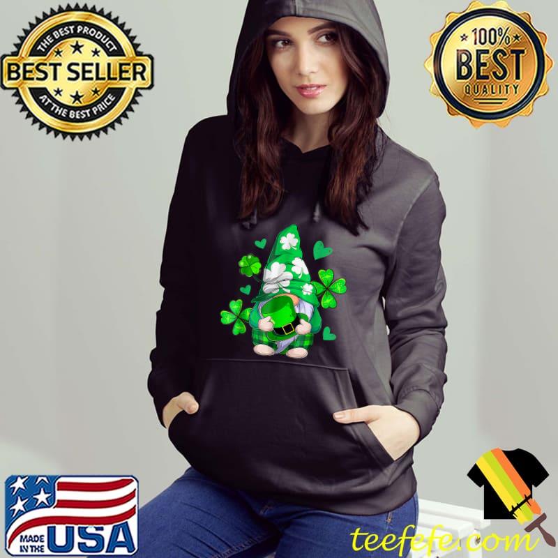 Irish Gnomes Hug Hat Shamrock Gnome St Patrick's Day T-Shirt Hoodie Irish Gnomes Hug Hat Shamrock Gnome St Patrick's Day T-Shirt Hoodie
