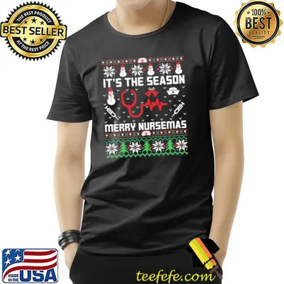 It's the season merry nursemas nurse christmas classic shirt