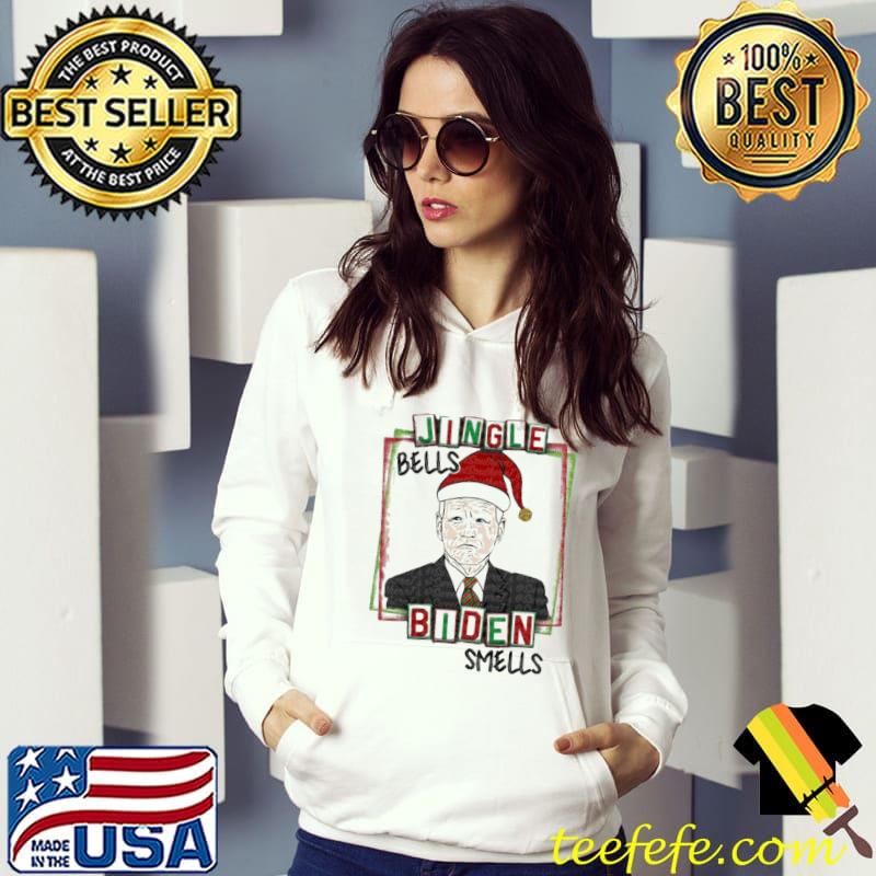 Jingle bells Biden smells Joe Biden happy new year merry christmas usa classic hirt Hoodie Jingle bells Biden smells Joe Biden happy new year merry christmas usa classic hirt Hoodie