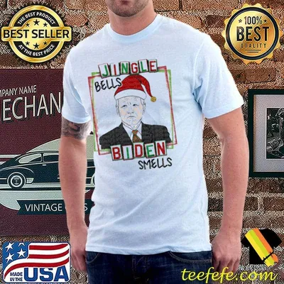 Jingle bells Biden smells Joe Biden happy new year merry christmas usa classic hirt