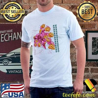 Jojo sbr tusk act 4 stand rush jojo's bizarre adventure classic shirt