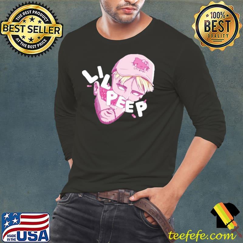 Keymeslex creepy lil peep cry baby hat s Long Sleeve Tee Keymeslex creepy lil peep cry baby hat s Long Sleeve Tee
