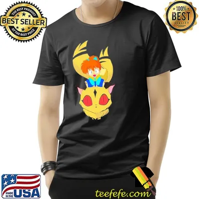 Kirara and shippo inuyasha anime classic shirt