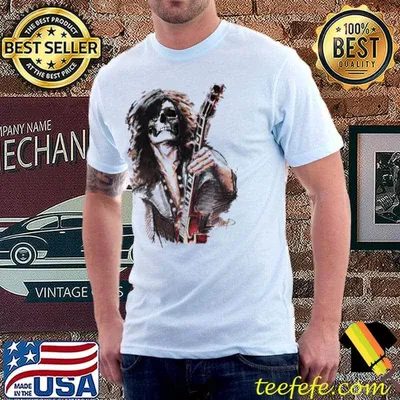 Led Zeppelin jimmy page paying guitar classic shirt