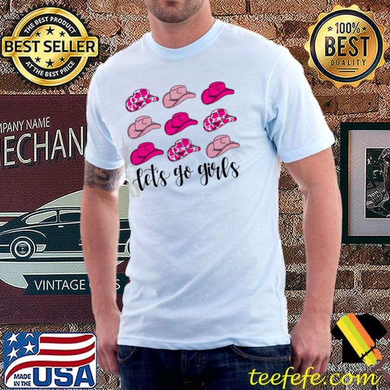 Let's go girls pinky cowgirl hats shania twain shirt