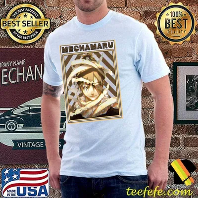 Limited edition mechamaru jujutsu kaisen color stripe art shirt