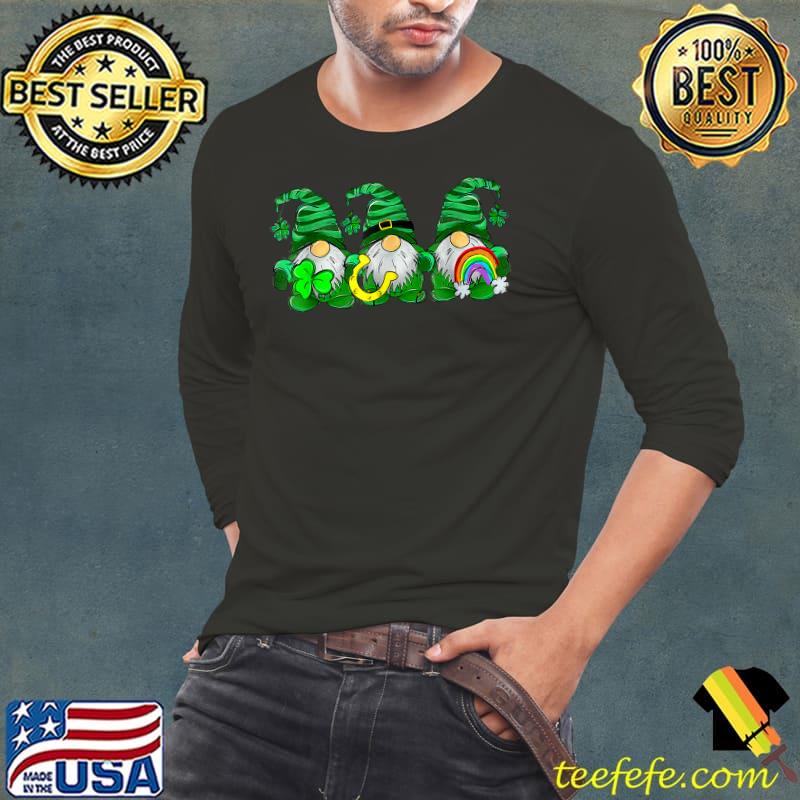 Lucky Rainbow Gnome Happy St Patrick's Day Shoehouse T-Shirt Lucky Rainbow Gnome Happy St Patrick's Day Shoehouse T-Shirt