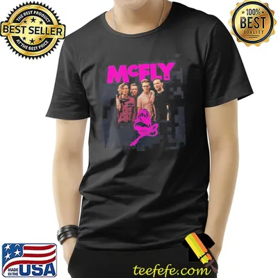 Mcfly 2019 tour cover art shirt