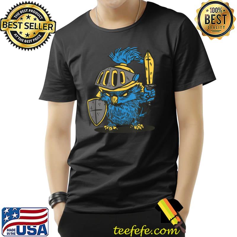 Medieval baby owl character wearing knight elements T-Shirt Unisex Medieval baby owl character wearing knight elements T-Shirt Unisex