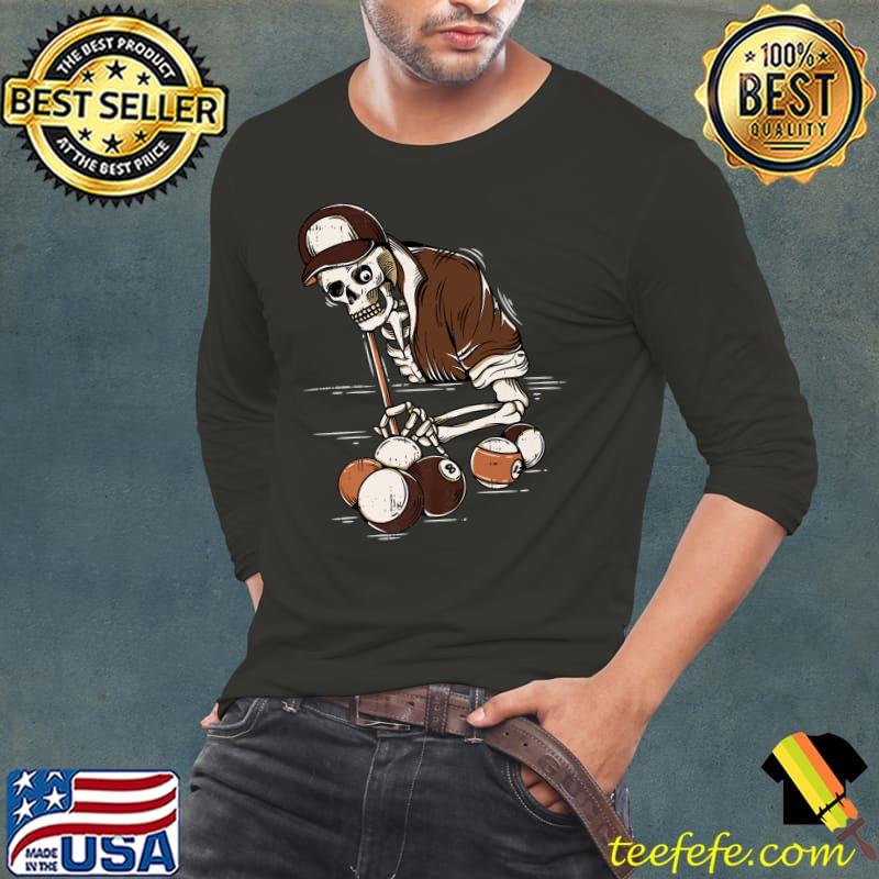 Melanin Skeleton Billiard Black History Month Pool T-Shirt Melanin Skeleton Billiard Black History Month Pool T-Shirt