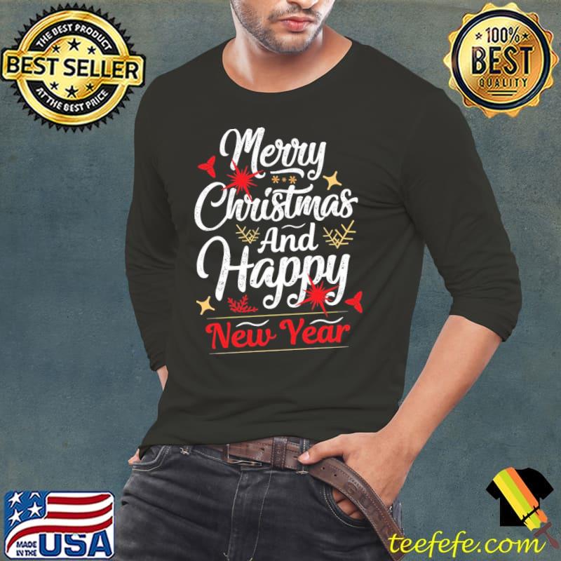 Merry christmas and happy new year 2023 welcome 2023 vintage s Long Sleeve Tee Merry christmas and happy new year 2023 welcome 2023 vintage s Long Sleeve Tee