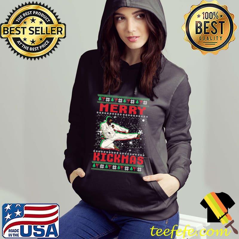 Merry kickmas karate black man classic s Hoodie Merry kickmas karate black man classic s Hoodie