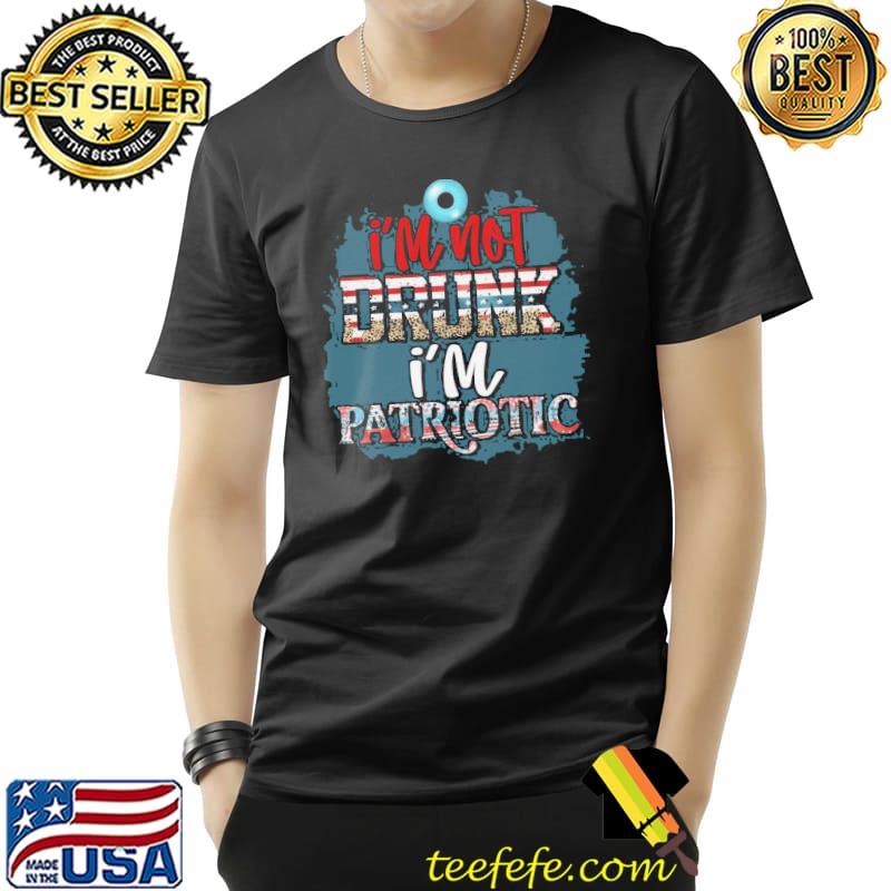 Mr kugha I am not drunk I'm patriotic shirt