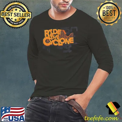 Neon lights design ride the cyclone classic shirt