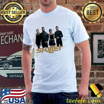 New art design tour of skillet shirt