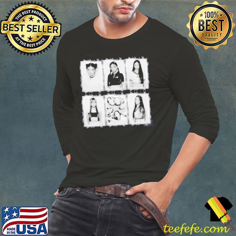 Newjeans girl group graphic s Long Sleeve Tee Newjeans girl group graphic s Long Sleeve Tee