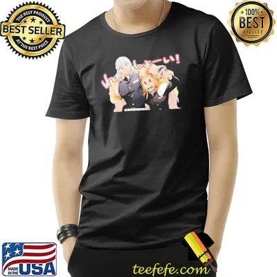 Partners sketch rengoku demon slayer kimetsu no yaiba shirt