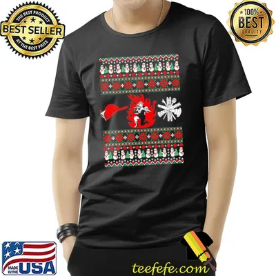 Perfect gift merry firefighter ugly christmas shirt