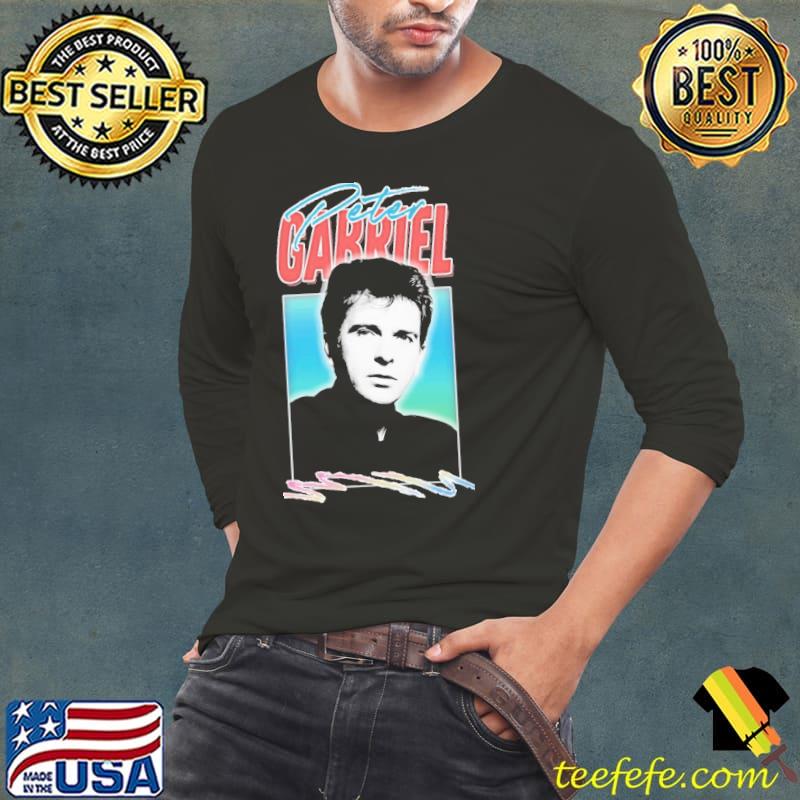 Peter gabriel genesis band music vintage graphic s Long Sleeve Tee Peter gabriel genesis band music vintage graphic s Long Sleeve Tee