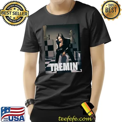 Photographic of taemin advice poster style classic shirt