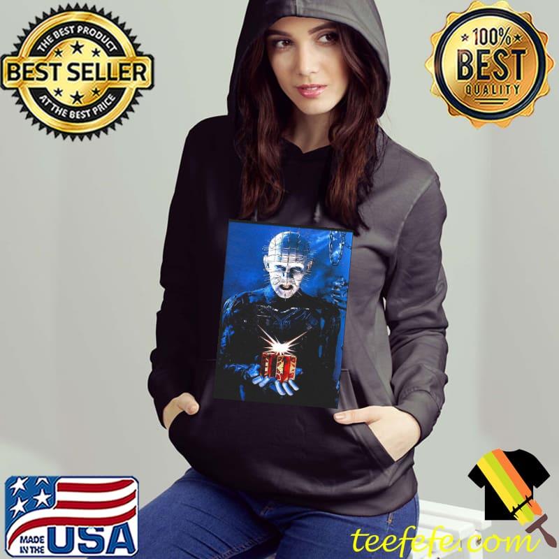 Pinhead Hellraiser Poster Shirt Hoodie Pinhead Hellraiser Poster Shirt Hoodie
