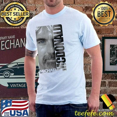 Portrait of mcDonald michael mcDonald shirt