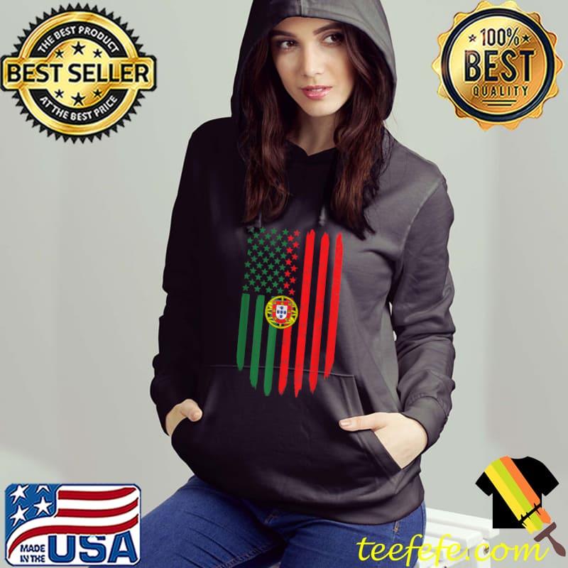 Portugal Flag Portuguese Dad Mom Heritage T-Shirt Hoodie Portugal Flag Portuguese Dad Mom Heritage T-Shirt Hoodie