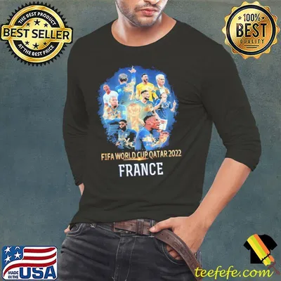 Qatar world cup champion 2022 France Football team classic shirt