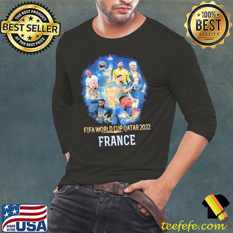 Qatar world cup champion 2022 France Football team classic shirt