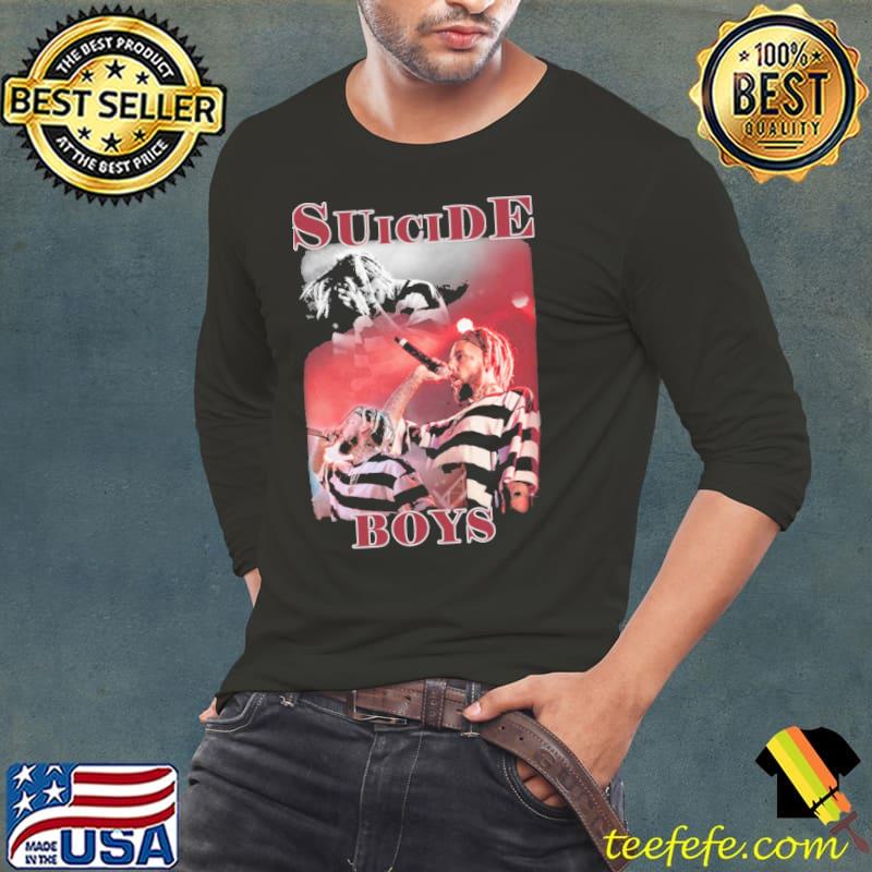 Rap music duo suicideboys $uicideboy$ vintage retro bootleg 90s graphic classic s Long Sleeve Tee Rap music duo suicideboys $uicideboy$ vintage retro bootleg 90s graphic classic s Long Sleeve Tee