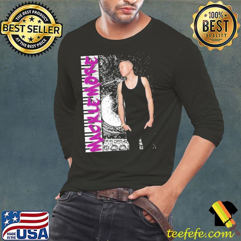 Rapper macklemore distressed graphic s Long Sleeve Tee Rapper macklemore distressed graphic s Long Sleeve Tee