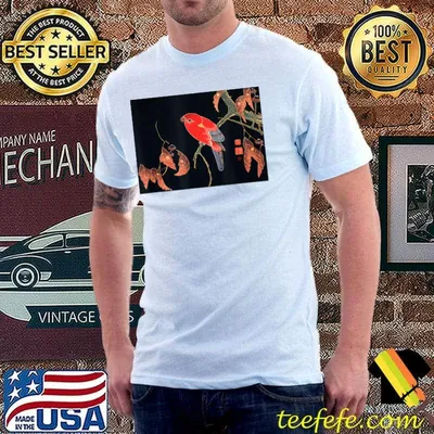 Red Bird Nature Lover T-Shirt