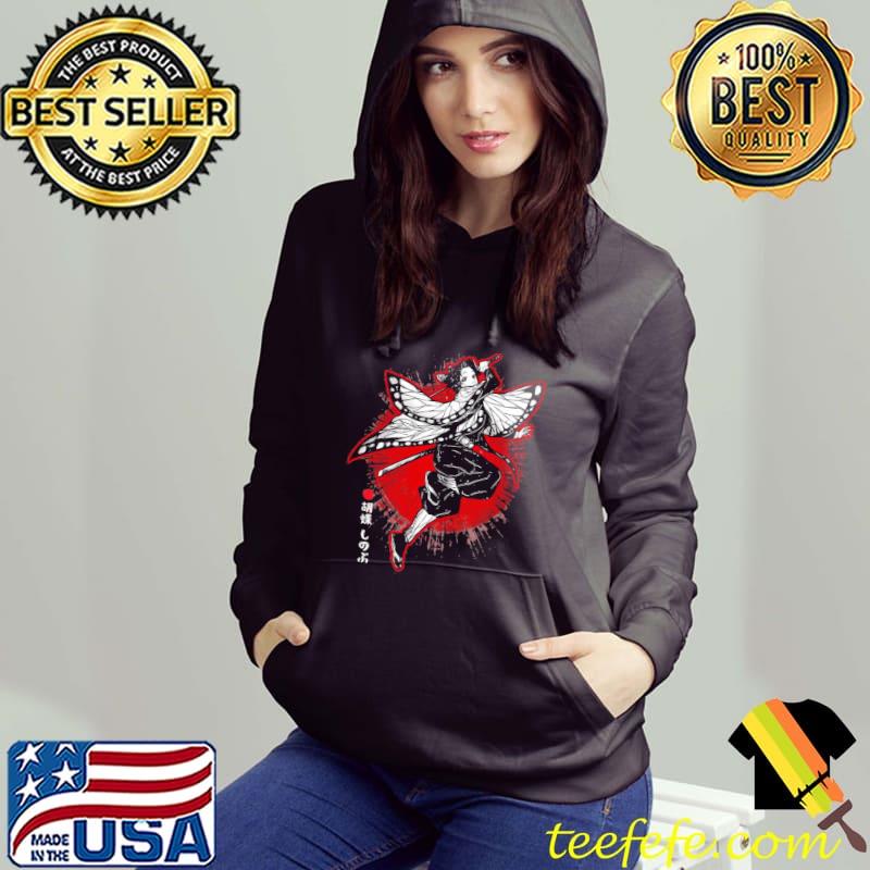 Red shine shinobu insect hashira demon slayer kimetsu no yaiba s Hoodie Red shine shinobu insect hashira demon slayer kimetsu no yaiba s Hoodie