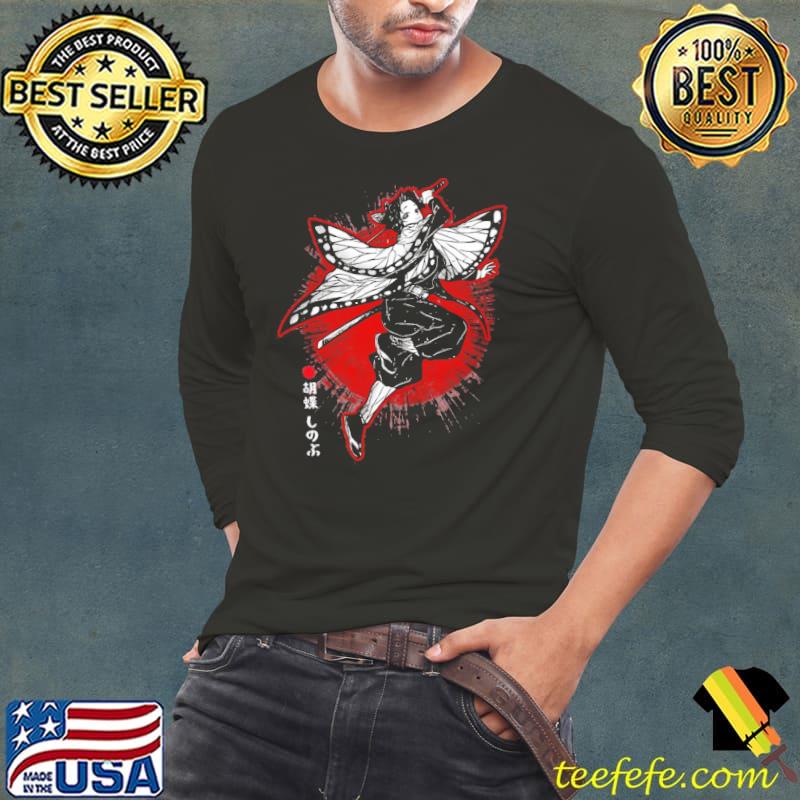 Red shine shinobu insect hashira demon slayer kimetsu no yaiba s Long Sleeve Tee Red shine shinobu insect hashira demon slayer kimetsu no yaiba s Long Sleeve Tee
