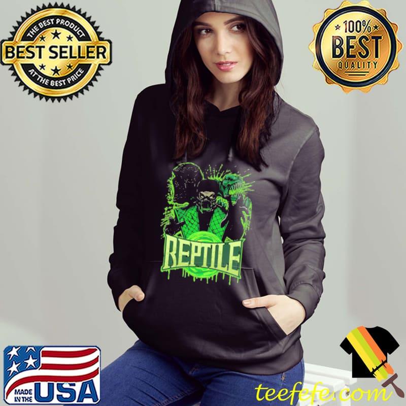 Reptile green art mortal kombat classic s Hoodie Reptile green art mortal kombat classic s Hoodie