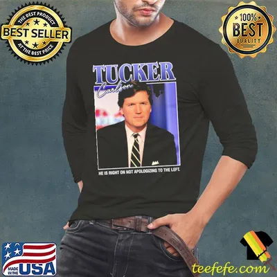 Retro portrait tucker carlson classic shirt