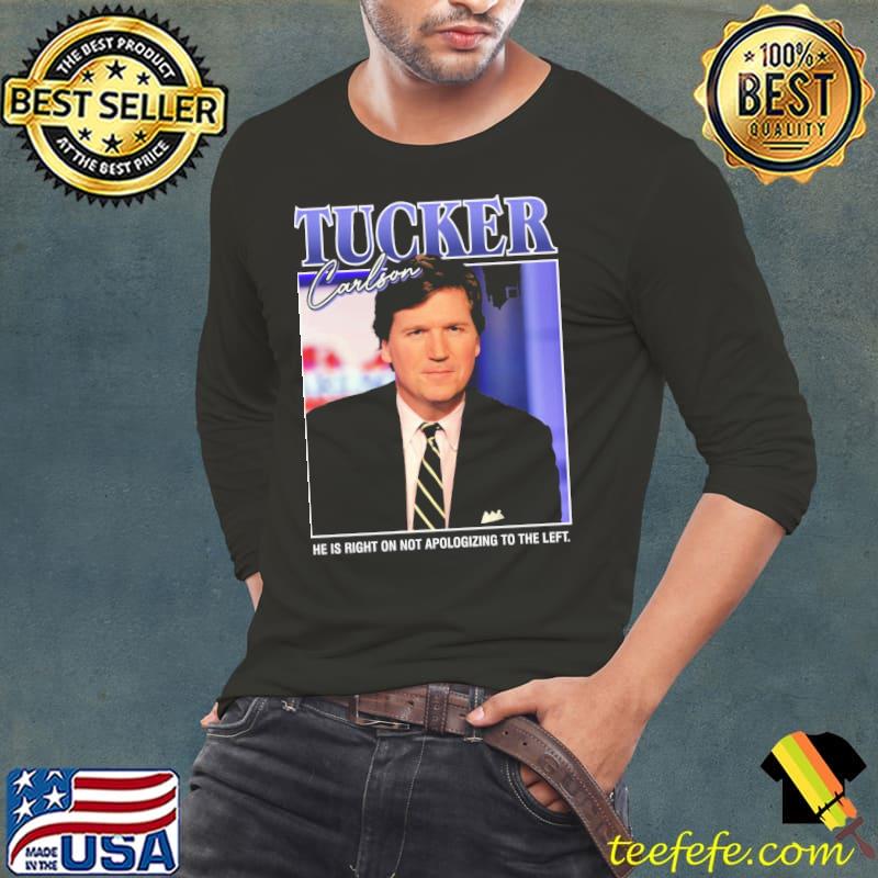 Retro portrait tucker carlson classic shirt
